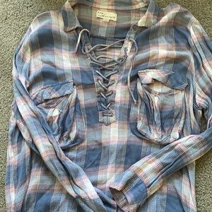 Vintage Havana plaid shirt!